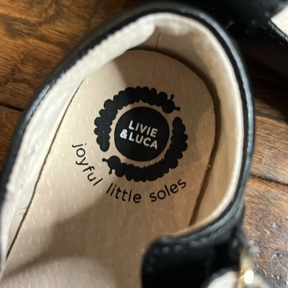 Livie & Luca Black Mary Jane Walker Shoes